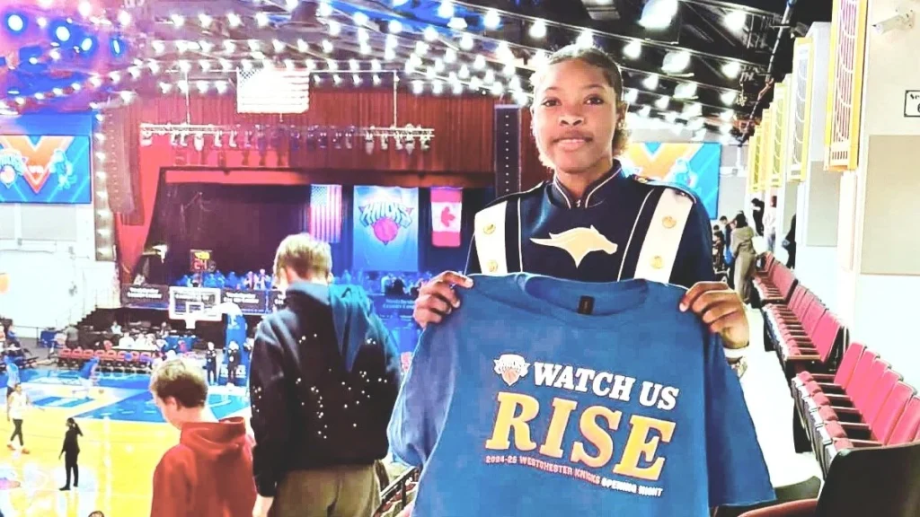 Former ECYB Band Member Performs at WNBA Game